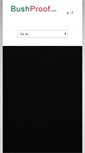 Mobile Screenshot of bushproof.com